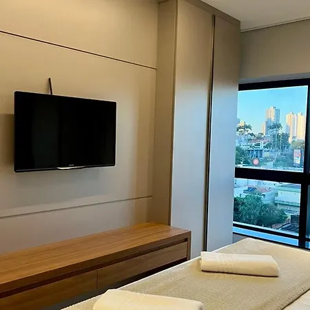Estudio Amplo C/ Quarto Privativo E Cama Super King Campo Grande  Exterior photo